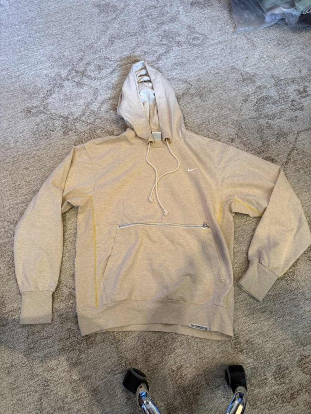 Beige Nike Hoodie S NWT